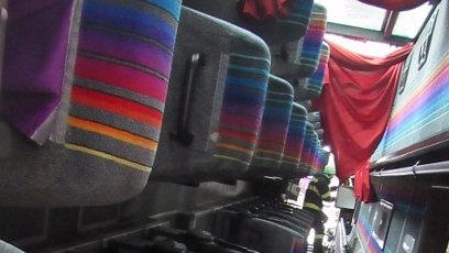 FOTO: V Třebechovicích pod Orebem havaroval autobus.