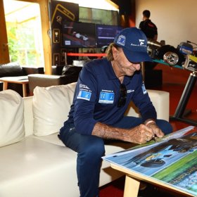 Závodník hraje ve filmu úplně poprvé.