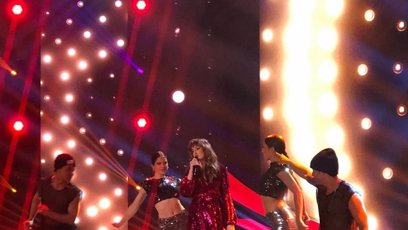 FOTO: Barbora Piešová zazpívala v prvním kole I'm So Excited od The Pointer Sisters.