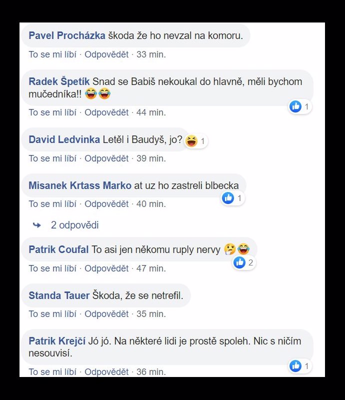 FOTO: Lidé by rádi viděli Babiše mrtvého. – stránka 1728
