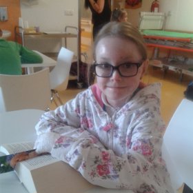 Markétka byla moc statečná.