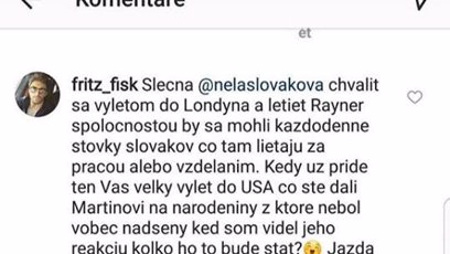 FOTO: Nelu otravuje podivný chlápek.