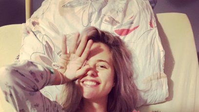 FOTO: Emma  a její ňadro.