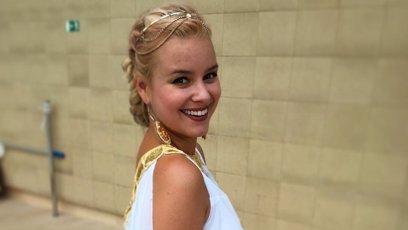 FOTO: Patricie v roli modelky.