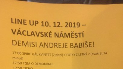 FOTO: Program demonstrace.