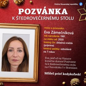Eva Zámečníková zmizela poté, co jí soud vyměřil 7 let ve vězení za plánování vraždy manžela.