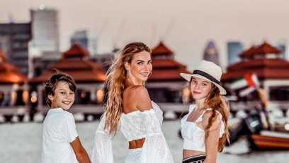 FOTO: Andrea Verešová s dětmi.