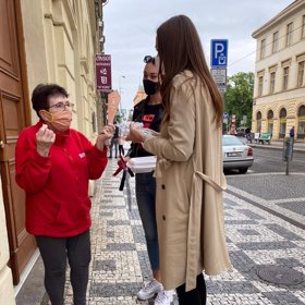 Seniorky byly převapené.