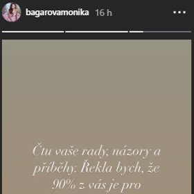 Valná většina s Monikou Bagárovou ohledně očkování souhlasí.