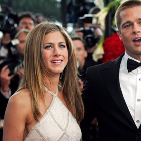 Jennifer Aniston a Brad Pitt v době, kdy byli manželé.
