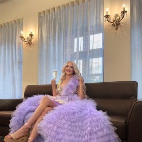 Gabriel Jiráčková měla nádherné šaty.