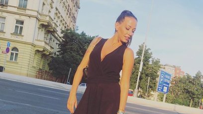 FOTO: Agáta zvolila mírnější výstřih.