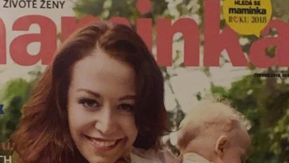 FOTO: Agáta Prachařová s malou Miou, která oslavila nyní 3. narozeniny.