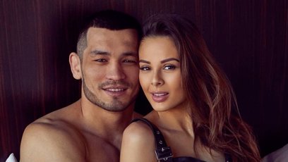 FOTO: Monika Bagárová s partnerem Makhmudem Muradovem.