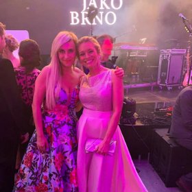 Dita Brančíková a Lucie Borhyová.