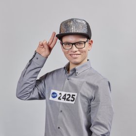 Pepa přišel s vlastním vymyšleným jazykem.