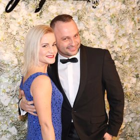 Marek Dědík se ukázal s manželkou.