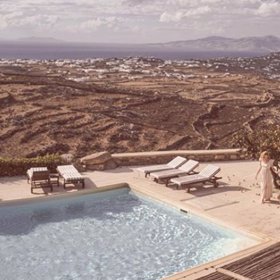 Na Mykonosu se Nikol moc líbilo.