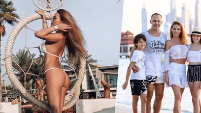 FOTO: Andrea Verešová v Dubaji.