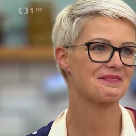 Veronika Hanáková měla slzy na krajíčku.