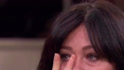 FOTO: Shannen nemohla slzám zabránit.