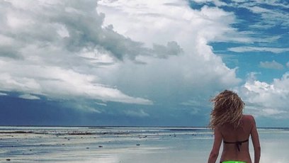 FOTO: Simona Krainová si udržuje dokonalé tělo.