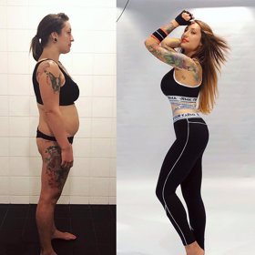 Kamu zhubla 35 kilogramů.