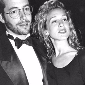 Sarah Jessica Parker s manželem před více než 20 lety.