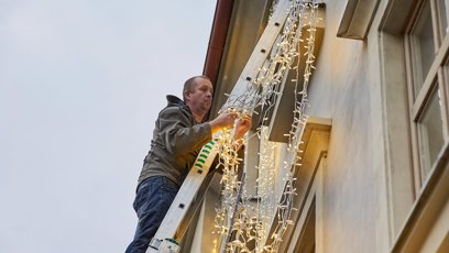 FOTO: Tolik světýlek, to není žádná legrace.
