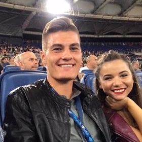 Patrik Schick a Hana Běhounková mají pevný vztah.
