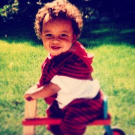 Connor Cruise jako malý chlapec.