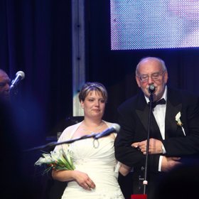 Svatbu měli v roce 2012 v Lucerně.