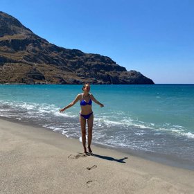 Lilia Khousnoutdinova přiznala, že Krétu miluje.