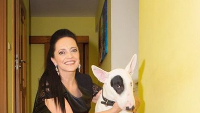FOTO: Lucie Bílá s pejskem.