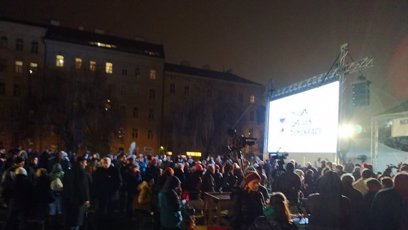 FOTO: Klárov se zaplnil.