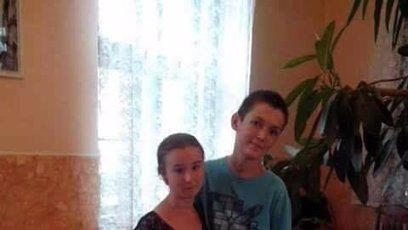 FOTO: Iva se spolužákem na základní škole v době, kdy jí bylo 14 let a projevil o ní zájem Marian.