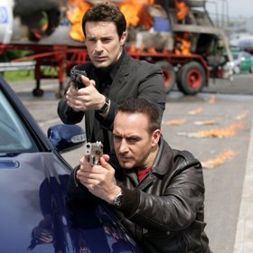 Gedeon Burkhard a Erdoğan Atalay v Kobře 11.