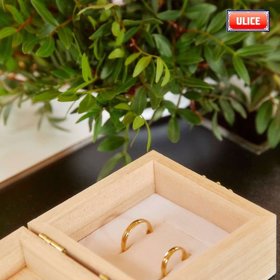 Prstýnky Roziny a Victora.