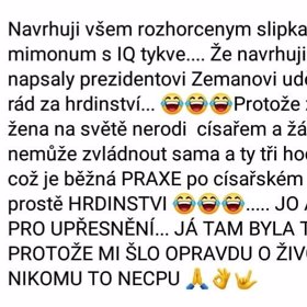 Tohle napsala Monika na sociálních sítích.