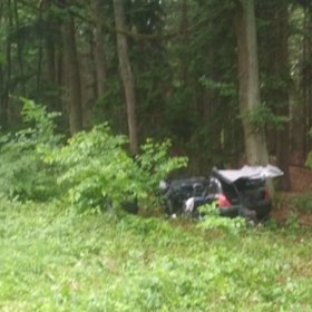 Nehoda vypadala děsivě.