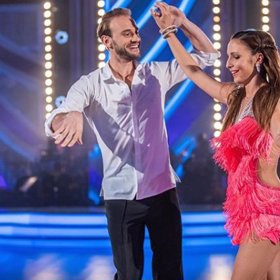 Veronika Arichteva za tanec nedostala pochvalu, ale za svůj vzhled ano.