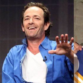 Luke Perry svou hereckou kariéru odstartoval v telenovele Loving.