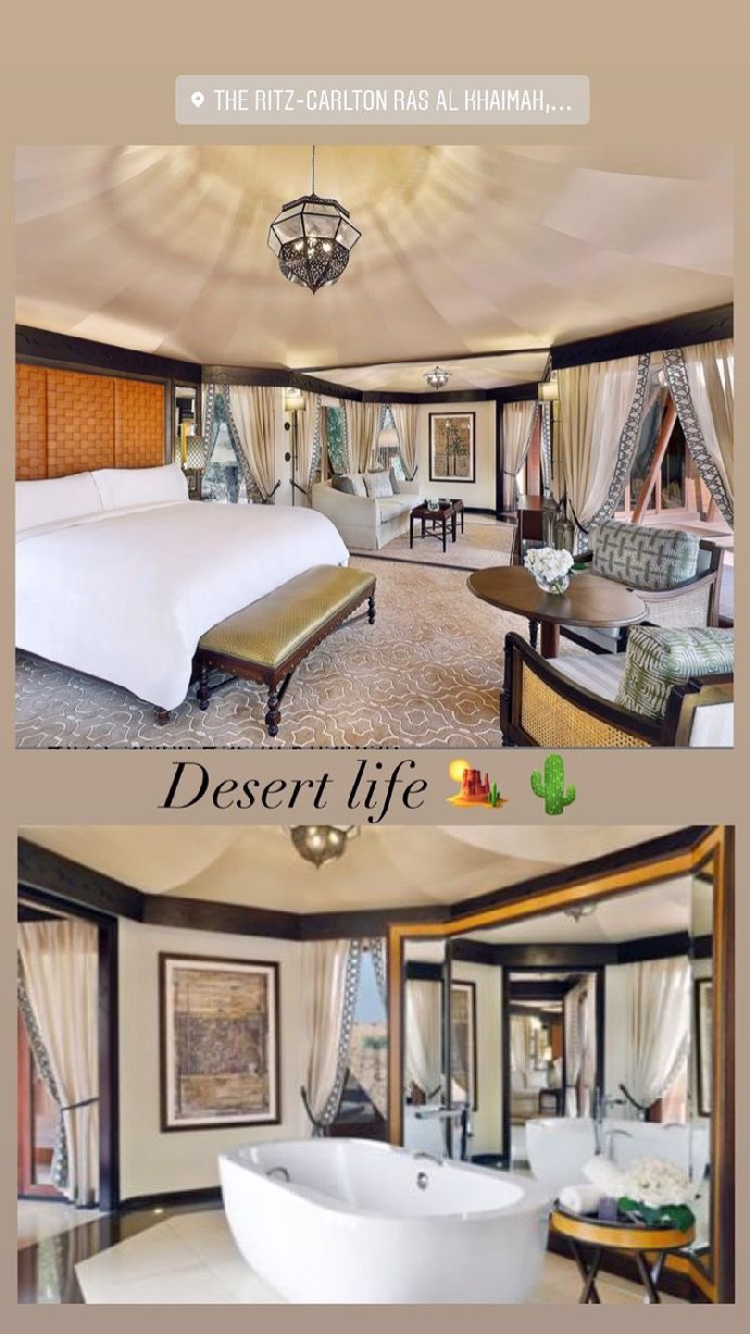 FOTO: Noc v hotelu The Ritz - Carlton Ras Al Khaimah vyjde přibližně na dvacet tisíc korun. – stránka 836