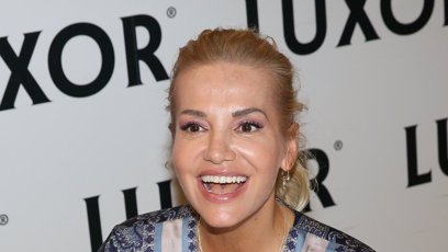 FOTO: Dara Rolins byla v dobré náladě.