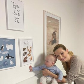 Sandra Pospíšilová se pochlubila dětským pokojíčkem.