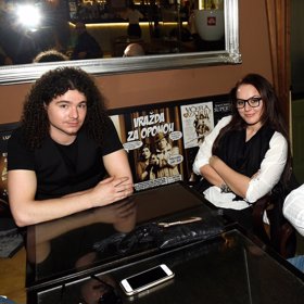 Ewa Farna dnes už s bývalým manažerem Leškem Wronkou.