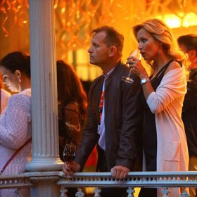 Kateřina Brožová a Jaromír Soukup v Karlových Varech.