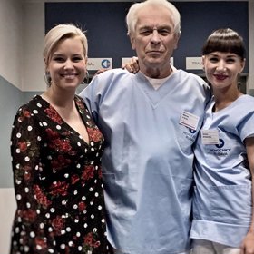 S kolegy z Modrého kódu Aloisem Švehlíkem a Patricií Pagáčovou.