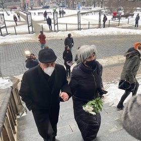 Petr Kostka s Carmen Mayerovou