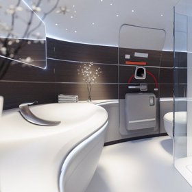 Úplnou samozřejmostí je moderní koupelna.